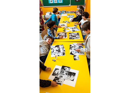 ambiance créative d'un atelier</h4></br></br>Temps d'activité périscolaire</br>École primaire - Montpellier