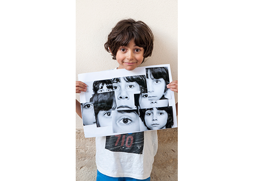 photomontage</br></br><h4>un enfant vous présente sa création</h4></br></br>Temps d'activité périscolaire</br>École primaire - Montpellier