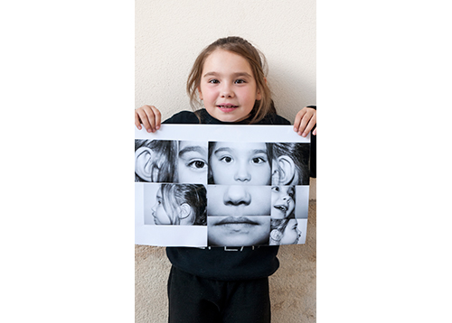 photomontage</br></br><h4>un enfant vous présente sa création</h4></br></br>Temps d'activité périscolaire</br>École primaire - Montpellier